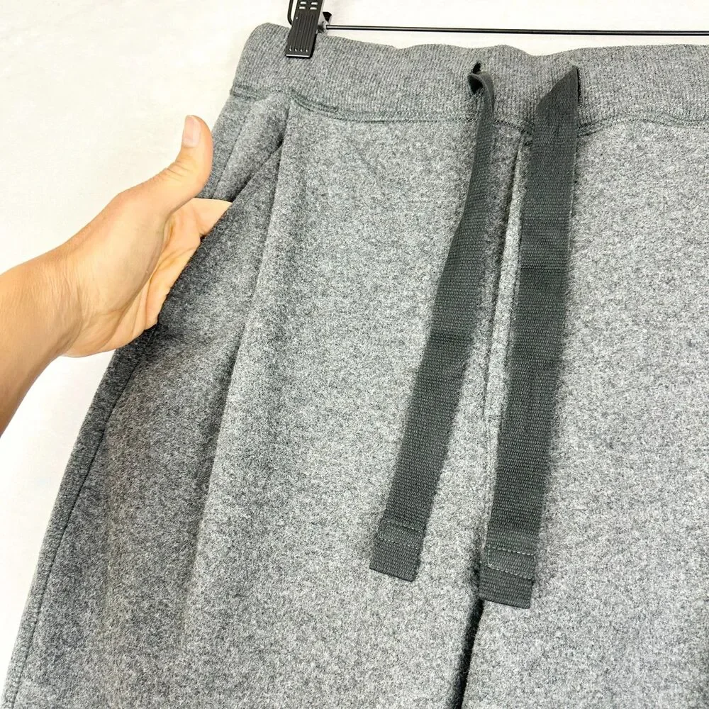Rowan Robbie Relaxed Drawstring Felfted Pants Size Small NWT Faded Black Melange - Picture 4 of 7